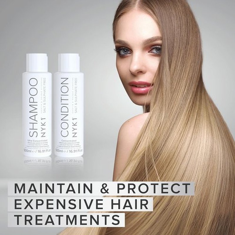 NYK1 Sulfate Free Conditioner - Moisture-Rich Deep Conditioning for Extensions & Color Care | 500ml