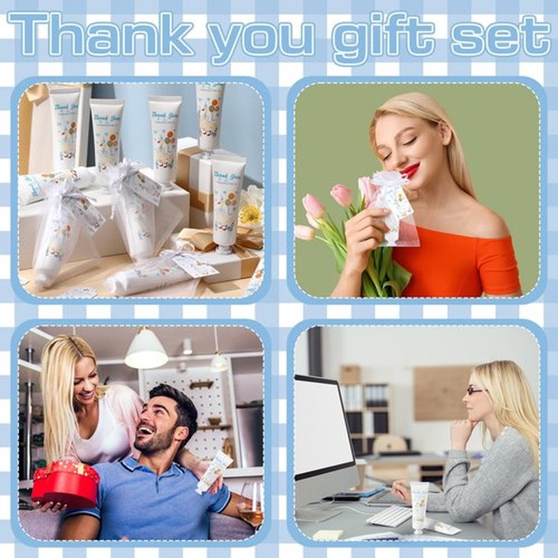 Demissle 50 Sets One Silly Goose Baby Shower Birthday Party Favors Travel Size Hand Cream Appreciation Hand Lotion with Cards and Bags Silly Goose Bulk Gifts for Guests Baby Shower Birthday(Blue)