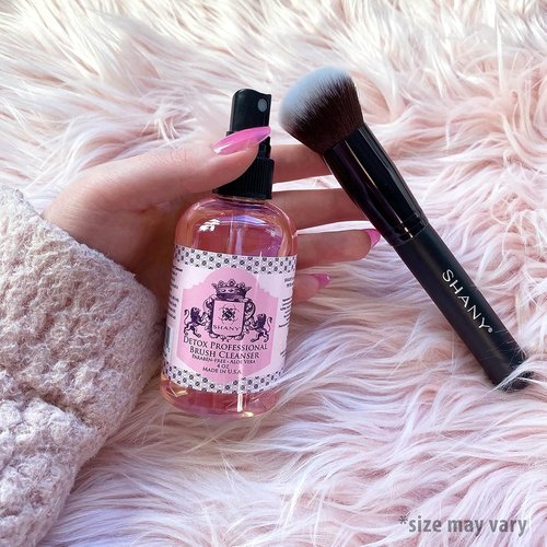 SHANY Detox Makeup Brush Cleaner - Paraben-Free, Vegan, Cruelty-Free Formula - 4oz Instant Dry