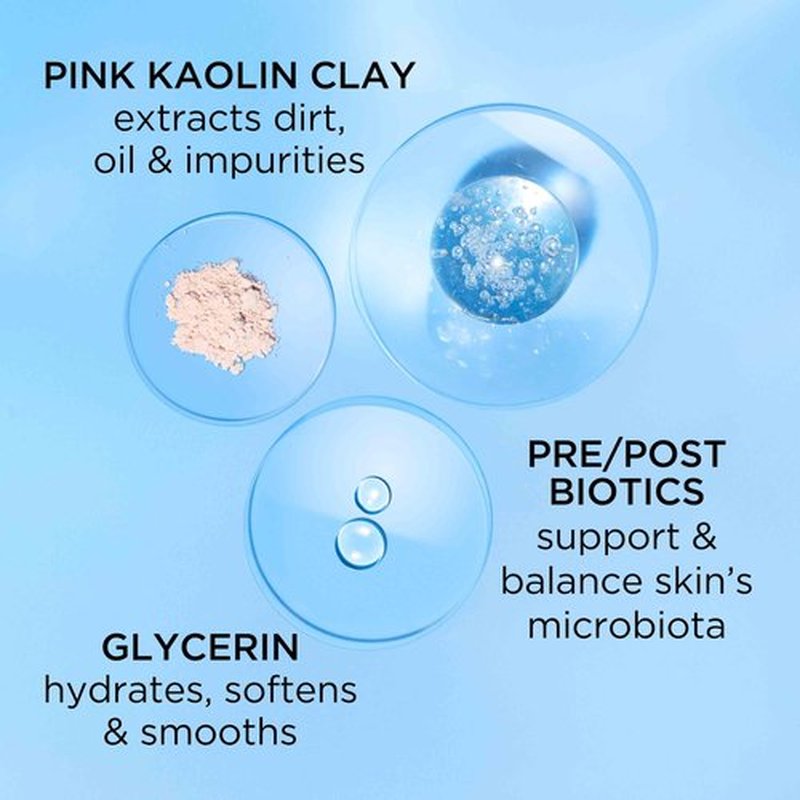 Elizabeth Arden Eight Hour HydraPlay 2-in-1 Daily Gentle Cleanser and Pore Minimizer Mask, Hydrating Face Wash with Kaolin Clay & Glycerin, Non-Comedogenic, Vegan, For All Skin Types, 4.2 oz.