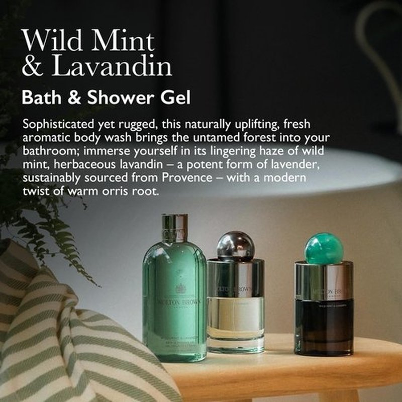 Molton Brown Wild Mint & Lavandin Body Wash 10 fl. oz.