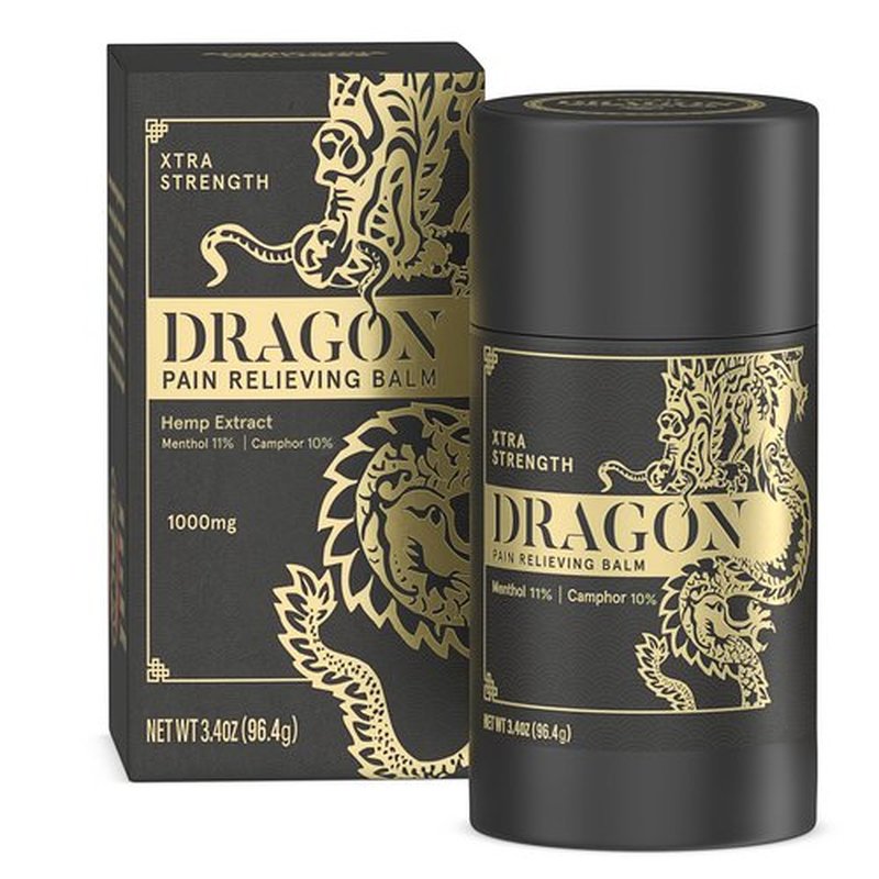 Americanna Wellness Dragon Balm 3.4oz Roll-Up EXTRA Black