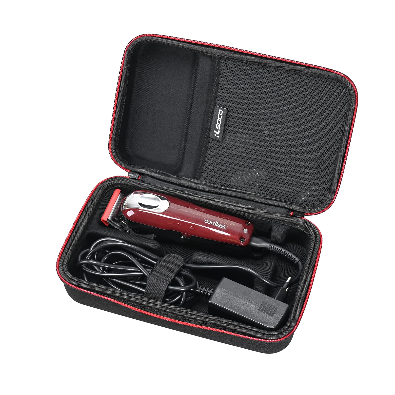 RLSOCO Carrying Case for Wahl Professional 5 Star Series Cord/Cordless Magic Clip #8451/8110/8180/8081/8148/8545/8504 and More & Wahl Deluxe Chrome Pro Haircutting Kit (Case Only)