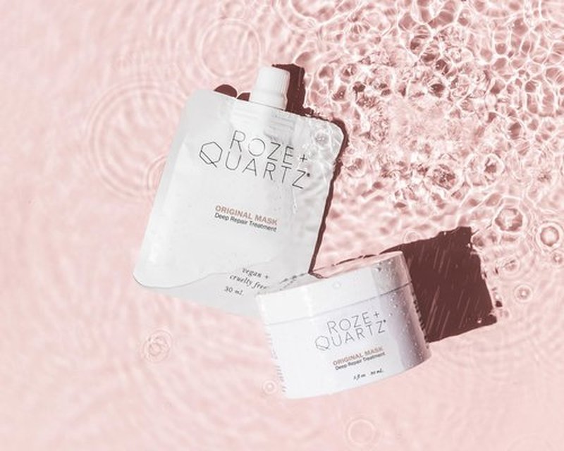 Roze + Quartz® Original Hair Mask • Deep Conditioning Hair Treatment for Dry Damaged Hair (5oz)