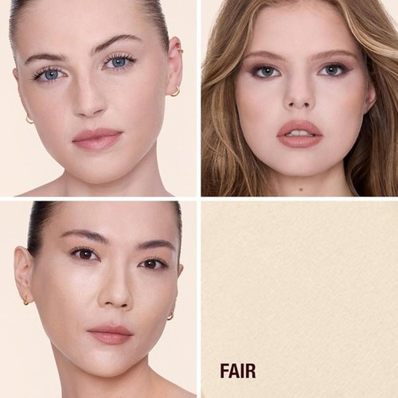 Charlotte Tilbury Airbrush Flawless Finish Setting Powder - Pore-Blurring Formula for Shine Control & Soft-Focus Finish
