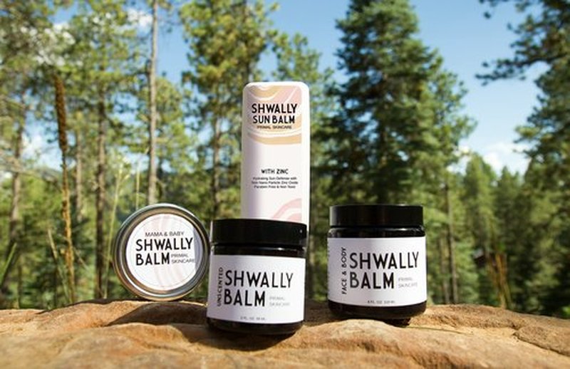 Shwally Tallow & Calendula Face and Body Balm - Paleo and Primal - 100% Grass Fed Tallow, Avocado and Olive Oil with Calendula Flowers (Organic Geranium Rose + Lavender, 4)
