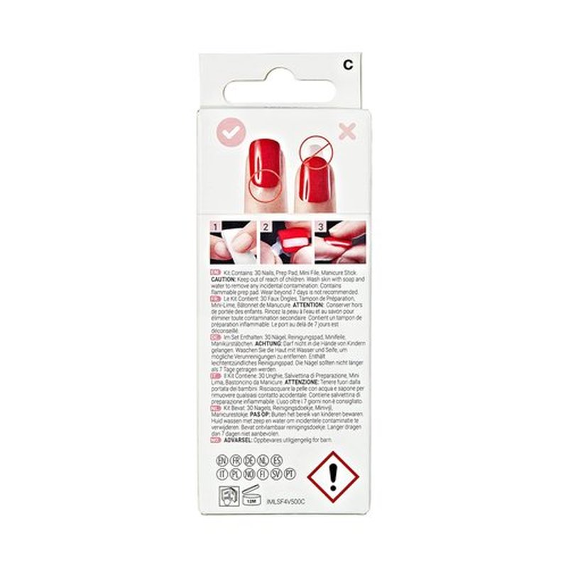 KISS LoveShackFancy x imPRESS Press-On Manicure Limited Edition, Style "Lilac Crush" Medium Coffin Purple Press-On Nails, Includes Prep Pad, Mini Nail File, Cuticle Stick, & 30 Fake Nails