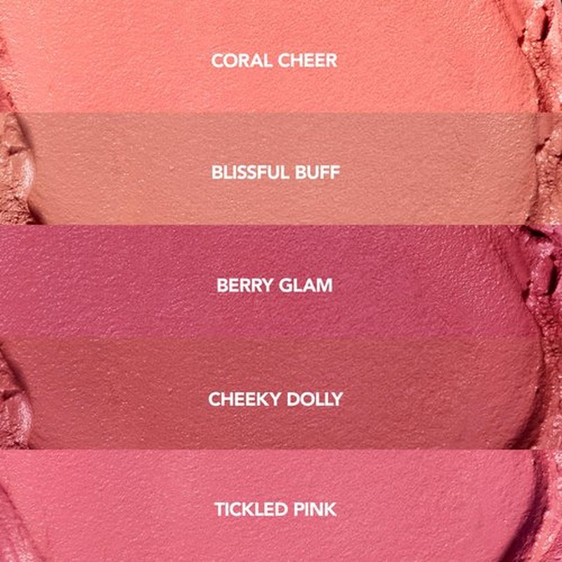 BUXOM Plump Shot Peptide Plumping Blush, Blissful Buff