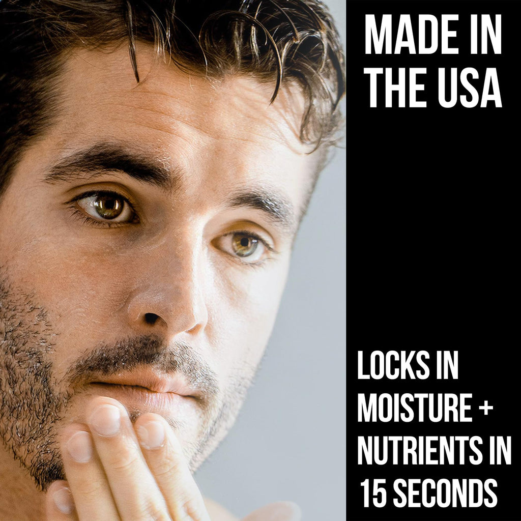 Men's Face Moisturizer for Dry Skin & Oily Skin - Unscented Mens Lotion for Face, Mens Face Lotion, Facial Moisturizer Face Cream, Anti Aging Face Moisturizer for Men, Use as After Shave Lotion PARENT