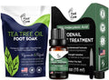 Tea Tree Oil Foot Soak with Epsom Salt - For Toenail Repair, Athletes Foot, Nail Repair Solution