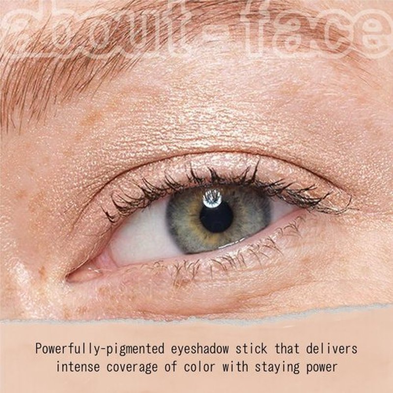 About-Face Shadowstick - Long-Wear Cream Eyeshadow Stick with Matte & Pearly Finishes - Vegan, 0.049 oz (Miracle Mimosa)