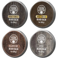 Viking Revolution Beard Balm Variety Pack - 4 Scents (1oz Each) | Styles, Strengthens & Softens Beards