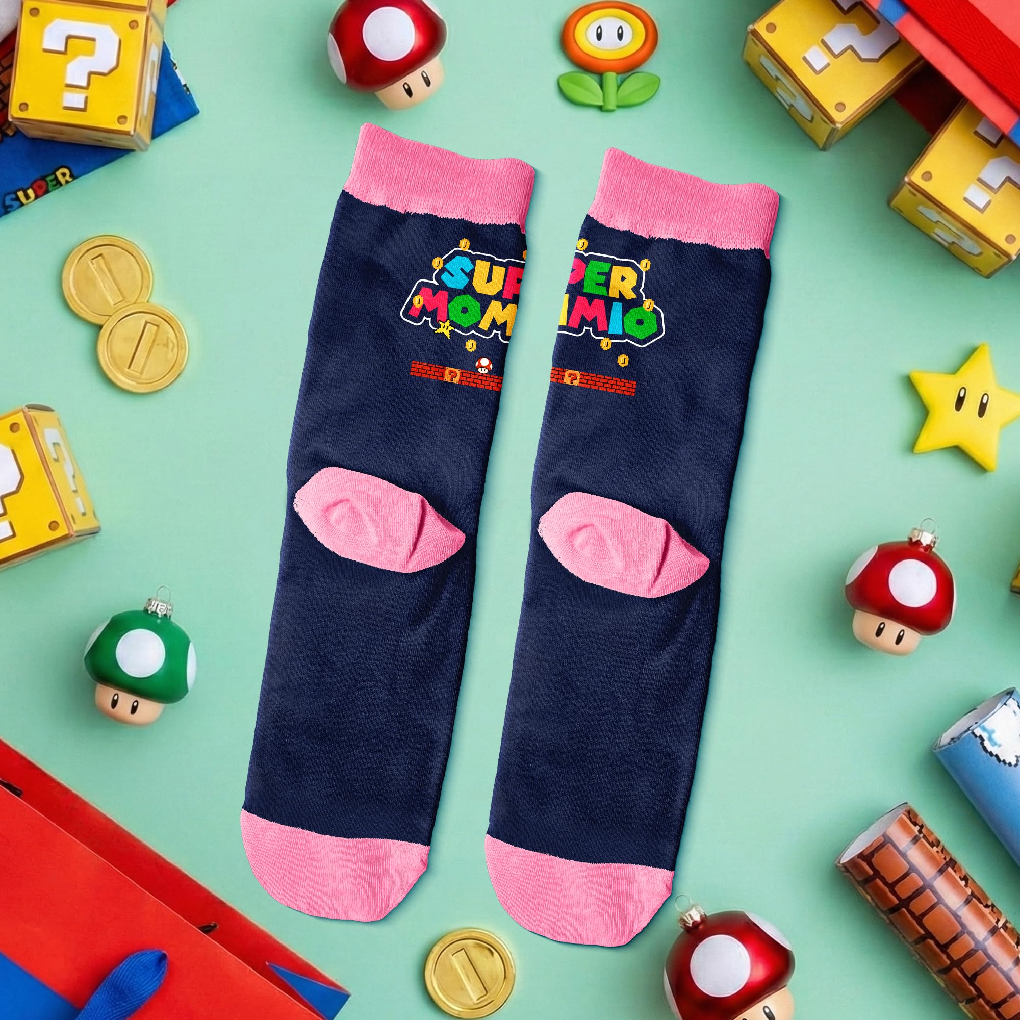 Mothers Day Gifts For Mom - Funny Mom Socks, Unique Present Ideas, Ideal Gift From Daughter Or Son, Thoughtful Day Surprises, Soft Comfortable Socks For Birthdays Or Special Occasions
