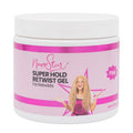 NappStar Super Hold Retwist Gel in Pink, Strong Hold for Locs and Edges, Non-Flaking, 16 Fl Oz
