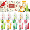 20 Pack Bulk Gifts, Lip Balm Bulk and Hand Cream Gift Set With Organza Bag Thank You Card,Thank You Gift,Bridal Wedding Favors & Baby Shower Wedding Gifts For Guests, Christmas Gift Stocking Stuffers
