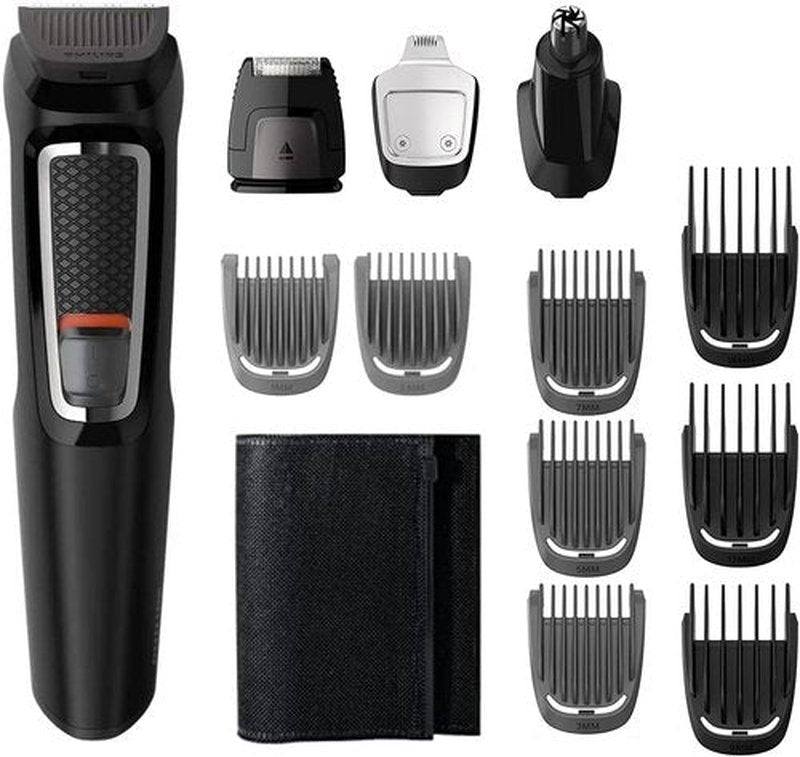 Philips Multigroom Grooming Kit - Versatile Beard, Hair & Body Trimmer | Sleek Black Design