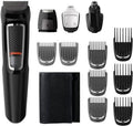 Philips Multigroom Grooming Kit - Versatile Beard, Hair & Body Trimmer | Sleek Black Design
