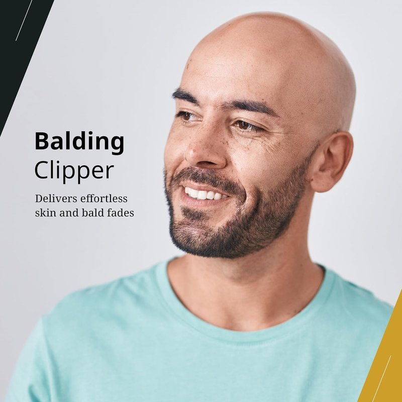 Wahl Professional 5 Star Balding Clipper - Ultra-Close Trimming with V5000 Electromagnetic Motor