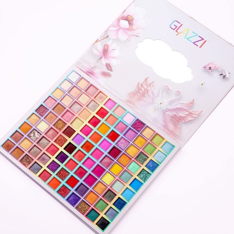 99 Colors Eyeshadow Palette, Colorful Eyeshadow Palette, Professional Matte Shimmer Glitter Rainbow Makeup Pallet, Colorful Long Lasting Highly Pigmented Eye Shadow Valentine's Day Gifts for Women
