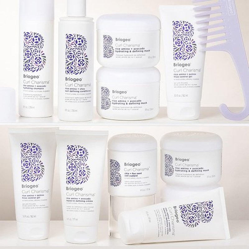 Briogeo Curl Charisma Leave-In Defining Crème - Frizz Control Moisturizer for Wavy, Curly & Coily Hair | Vegan & Cruelty-Free
