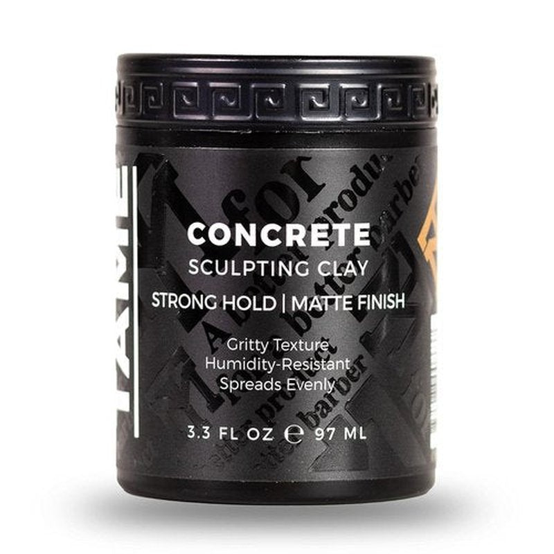 MANE TAME Concrete Sculpting Clay - Strong Hold & Matte Finish | 3.3oz