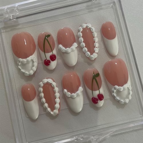 3D Cake Piping Nail Mold Silicone Tools Nails Art Resin Icing Piping Molds for Accessories Supplies