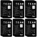 Sacubee 30 Pack Employee Appreciation Gift Lip Balms Bulk Staff Teacher Team Volunteer Thank You Gift Nurse Volunteers Appreciation Party Favor for Women Men Coworkers(Team,Black)
