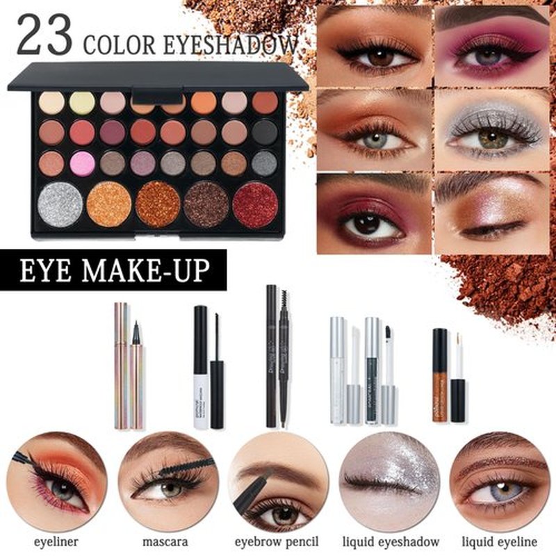 Makeup Kit,Makeup Set For Women Full Kit,Professional Make up Kit For Beginners,Makeup Gift Set For Women,Makeup Sets for Girls,Makeup Kit For Teens (red)