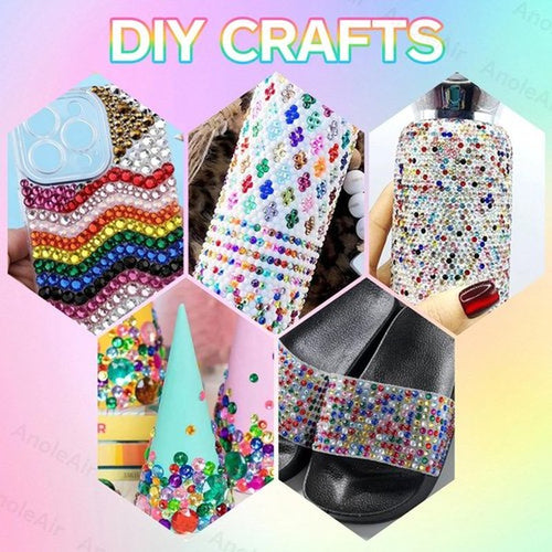 26000PCS Colorful Resin Flatback Rhinestones for Crafting, Resin Rhinestones for Bedazzling Kit, 2/3/4/5/6mm Flatback Gems Jewels for DIY Mugs Tumblers Clothing Shoes Nail Art