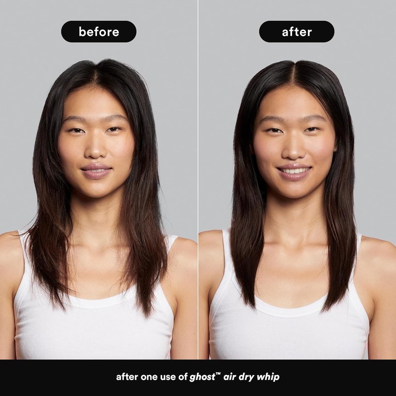 VERB Ghost Air Dry Whip - Weightless Styling Cream with Moringa Oil - Anti-Frizz Hydration & Texture | Vegan, Paraben-Free