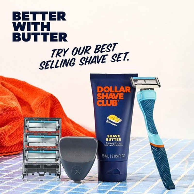 Dollar Shave Club | Hydrating Post Shave Cream - 3.4 Ounce (2 Pack) for Smooth Skin