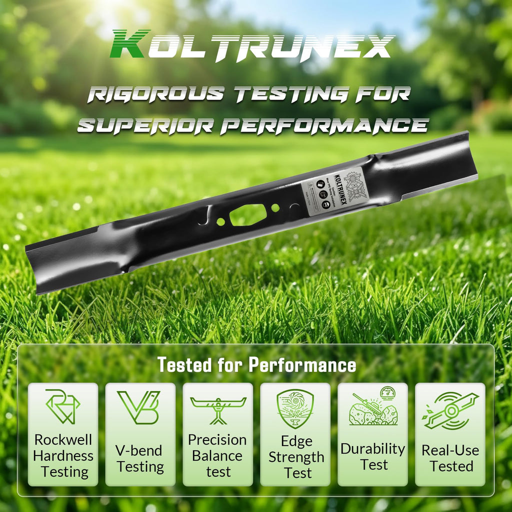 KOLTRUNEX 21" Mower Blades for Cub Cadet MTD Troy-Bilt 490-110-C198 42"Deck