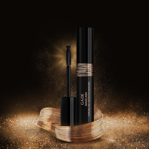 GA-DE Wavelash Mascara - Thickens & Volumizes Lashes with Wavemax Technology - Black - 0.49 oz