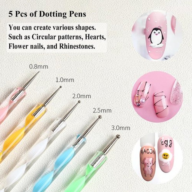 Acrylic Nail Kit with Everything for Beginners Starter Complete Set with Drill Light Nail Polish Extension Gel Nail Art Decoration Tools for Salon Starter Home Salon