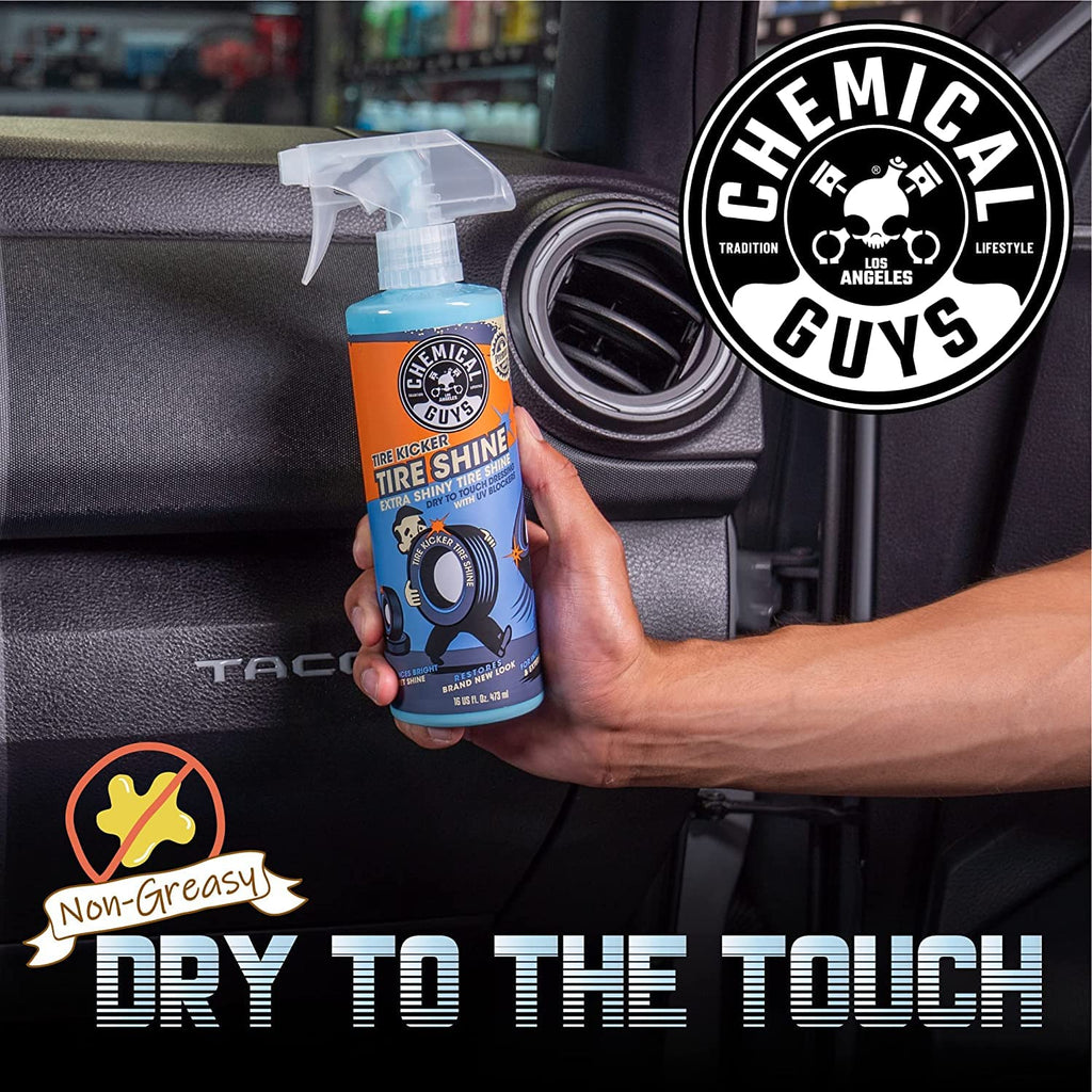 Chemical Guys Tire Kicker Extra Glossy Tire Shine Spray, 16 fl oz