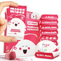 Impossibly Compact Travel Makeup Remover Wipes - 99% Water and Aloe - Ultra Soft, Safe for Sensitive Skin, Thick & Durable - Travel Essentials for Adults & Teens - Scented (8 Pack 48 Wipes)