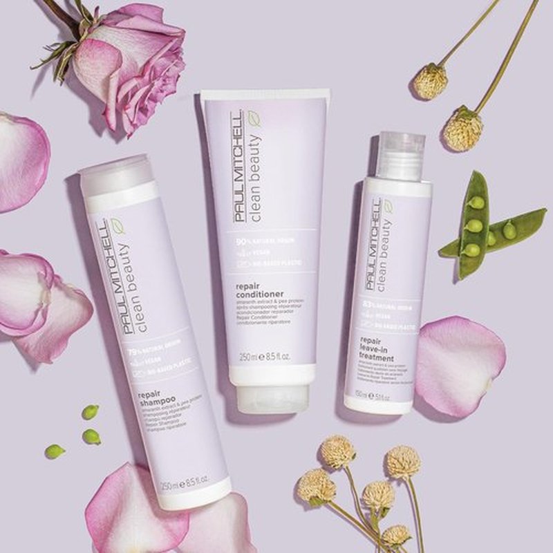Paul Mitchell Clean Beauty Repair Conditioner - Strengthens & Balances Moisture for Damaged Hair