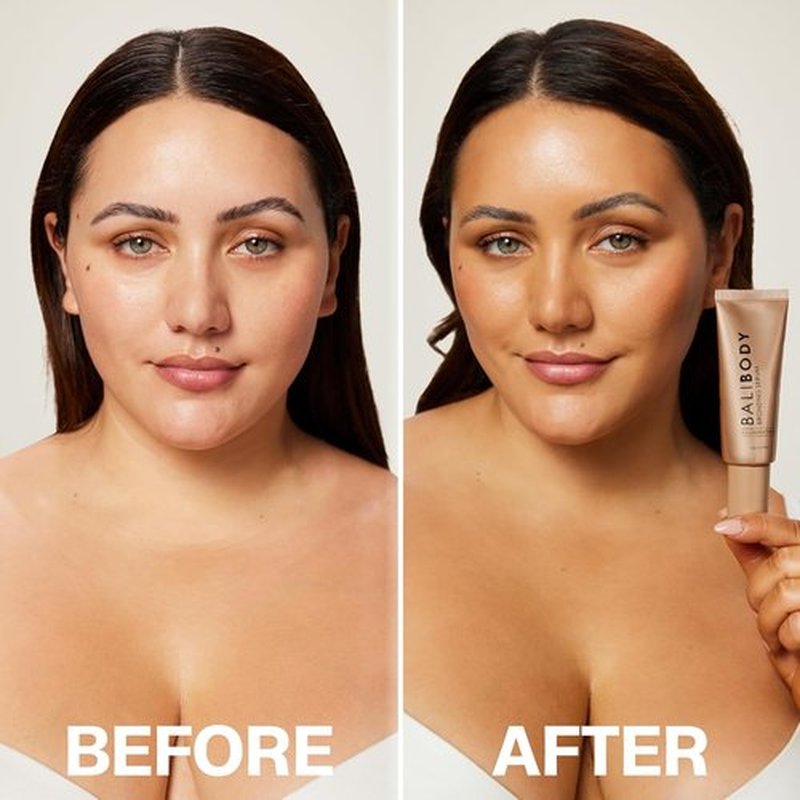 Bali Body Bronzing Serum - Hydrating Anti-Aging Skin Tint with Hyaluronic Acid & Vitamin E | Lightweight, Non-Greasy Formula (30 ml / 1.01 fl oz)
