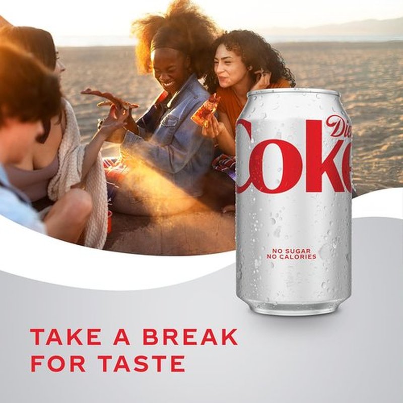 Diet Coke | Refreshing Soft Drink Cans - 12 Fl Oz, Pack of 12 for Ultimate Enjoyment