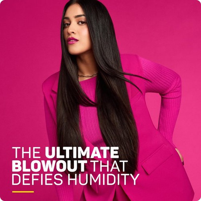 Marc Anthony Anti-Frizz Shield Ultimate Blowout Spray, Grow Long - Smooth, Shiny Hair in High Humidity - Heat Protectant - 6.7 oz