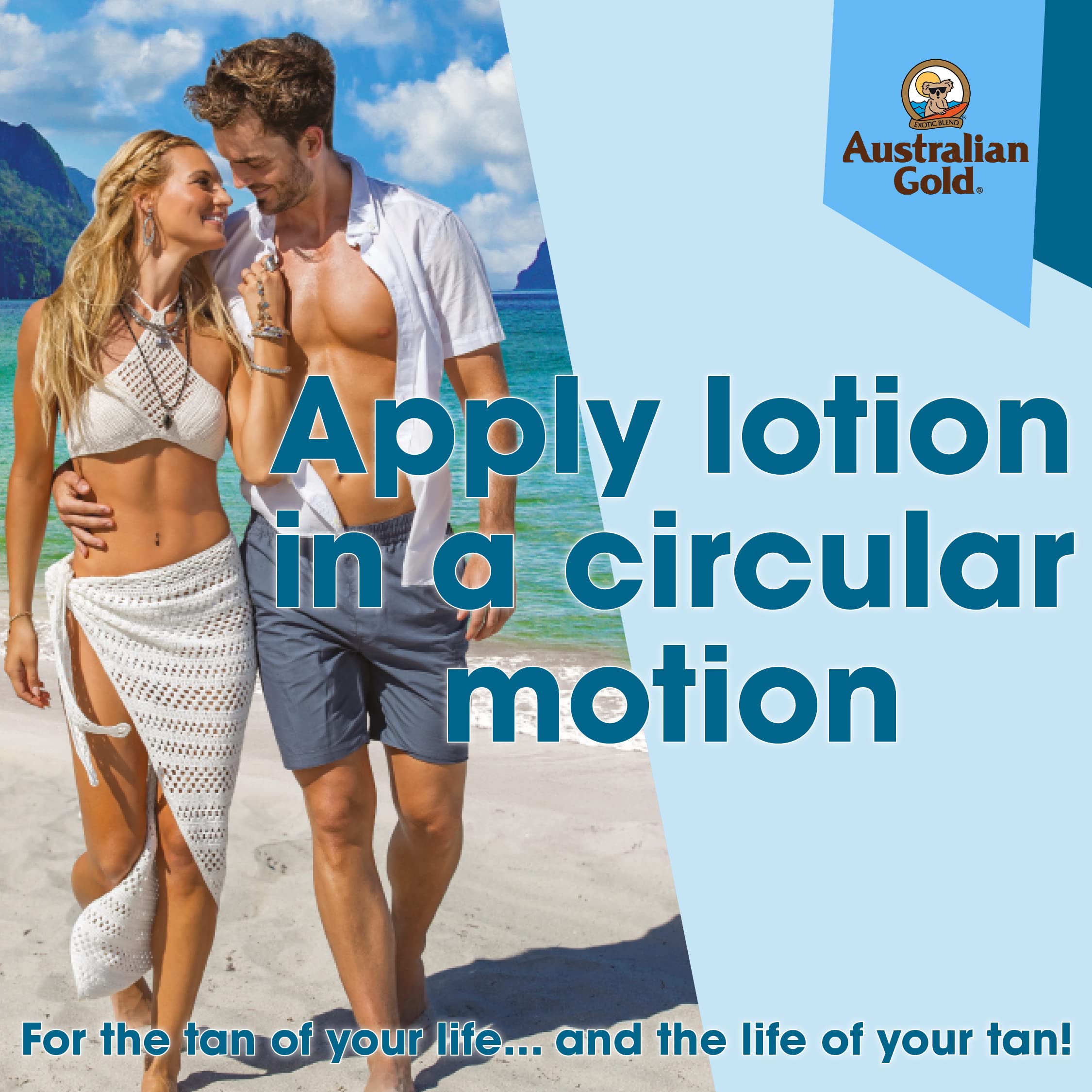Australian Gold Sunscreen Lotion SPF 30, 8 Ounce | Moisture Max | Infused with Aloe Vera | Broad Spectrum | Water Resistant