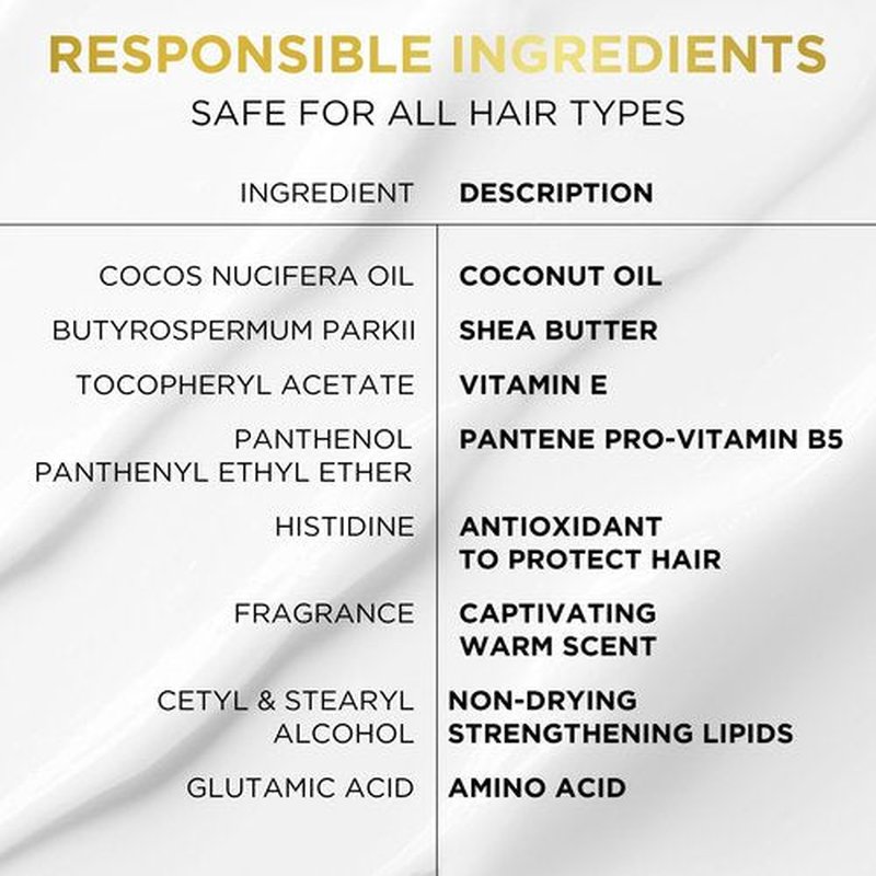 Pantene Pro-V Miracles Curl Define & Shine Coconut + Shea 1 Minute Miracle Conditioner 10.9 FL OZ