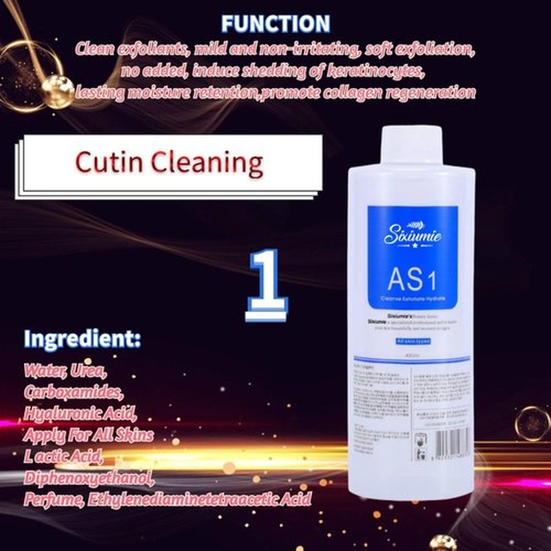 Marfort AS1 SA2 AO3 Aqua Peeling Solution Top Salon Skin Scrub Hydra Special Small Bubble (40fl oz)