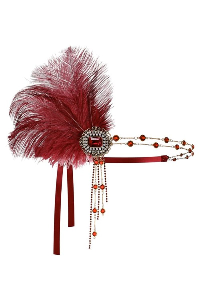 BABEYOND 1920s Flapper Gatsby Headband Roaring 20's Party Headpiece