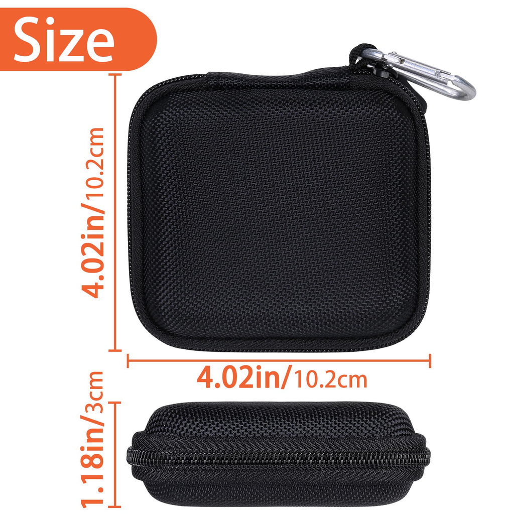 Aenllosi Hard Carrying Case Compatible with Crucial X6 1TB/2TB/4TB/500GB Portable SSD,External External Solid State Drive & USB Cable Organizer(Case Only)