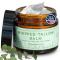 Really Good Blends Whipped Tallow Balm (Eucalyptus), Organic Body Butter Cream, Grass Fed Beef Tallow for Skin Moisturizer, All Natural Lotion, 2 oz