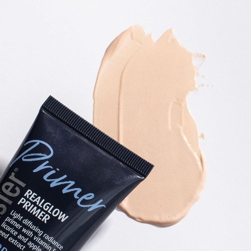 Lune+Aster RealGlow Primer - Sheer Radiant Primer with Vitamin E & Licorice Extract | Vegan, Gluten-Free | 1.7 Fl. Oz