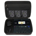 Aproca Case Compatible with Brother P-Touch PT- D610BT / PTD600 Business Professional Connected Label Maker, Portable Storage Bag for Accessories (Black-New Version)
