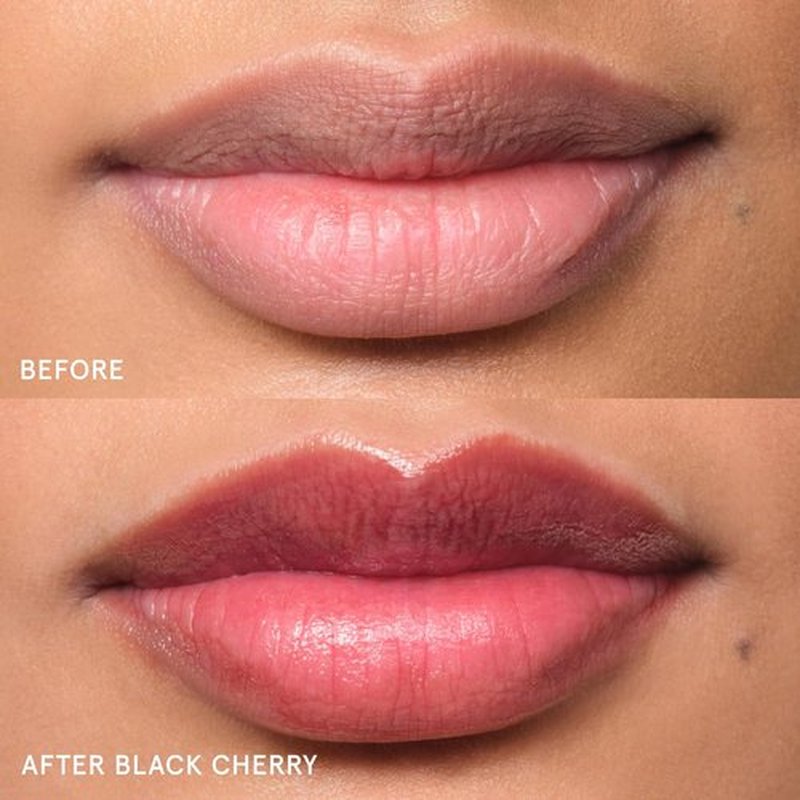 Glossier Balm Dotcom Hydrating Tinted Lip Balm - 12Hr Moisture for Dry Lips & Skin | Black Cherry, 15ml
