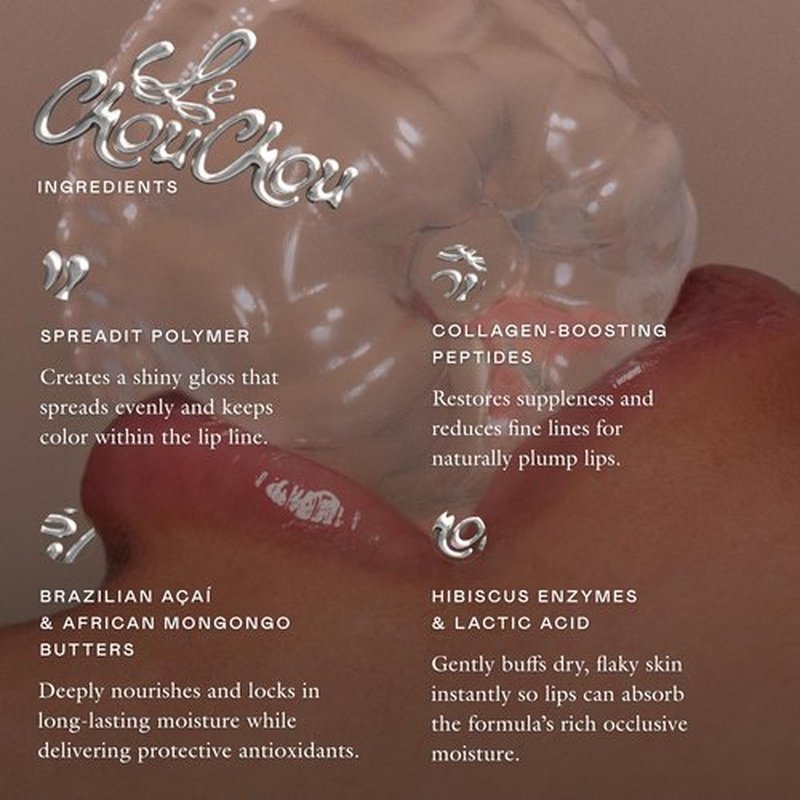EADEM Le Chouchou Lip Softening Balm, Lip Gloss for Women, Lip Plumper & Lip Mask, Overnight Hydrating & Moisturizing Luxury Lip Balm, 0.5 oz, Butter Mochi